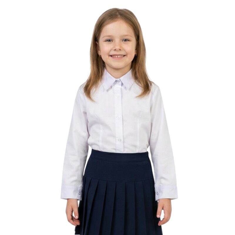 Merve Kids πουκάμισο από λεπτό ύφασμα «Classic» (ιδανικό και για την σχολική παρέλαση)