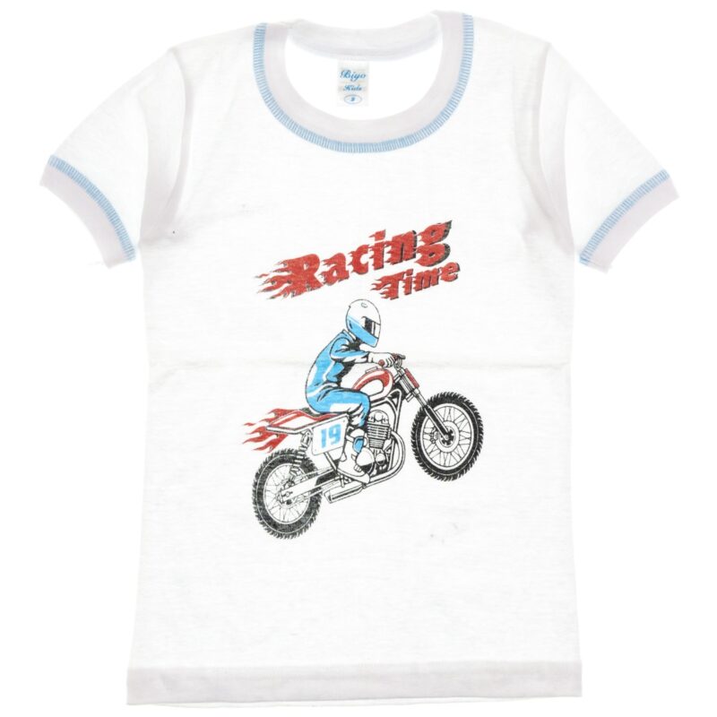 Biyo Kids φανελάκι με στάμπα «Racing Time»