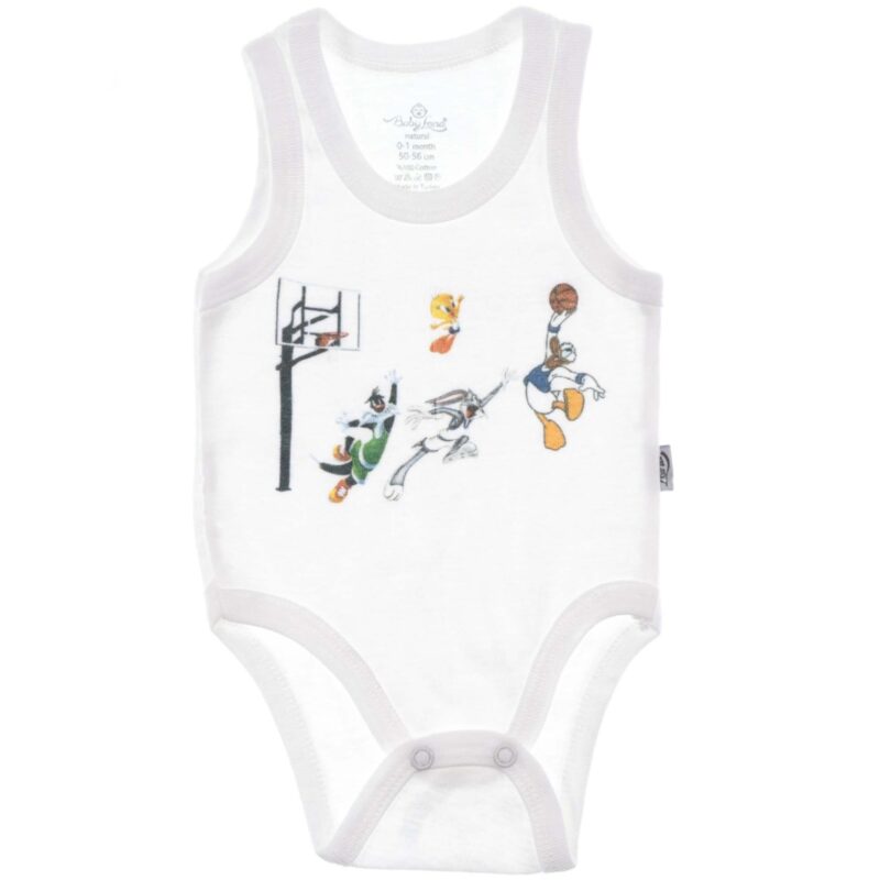 Baby Lona αμάνικο βρεφικό κορμάκι «The Cartoons»
