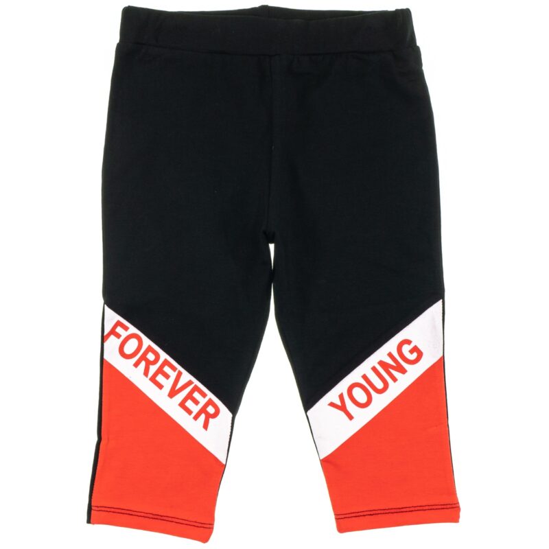 Timi Kids κολάν κάπρι με στάμπα «Forever Orange Young»