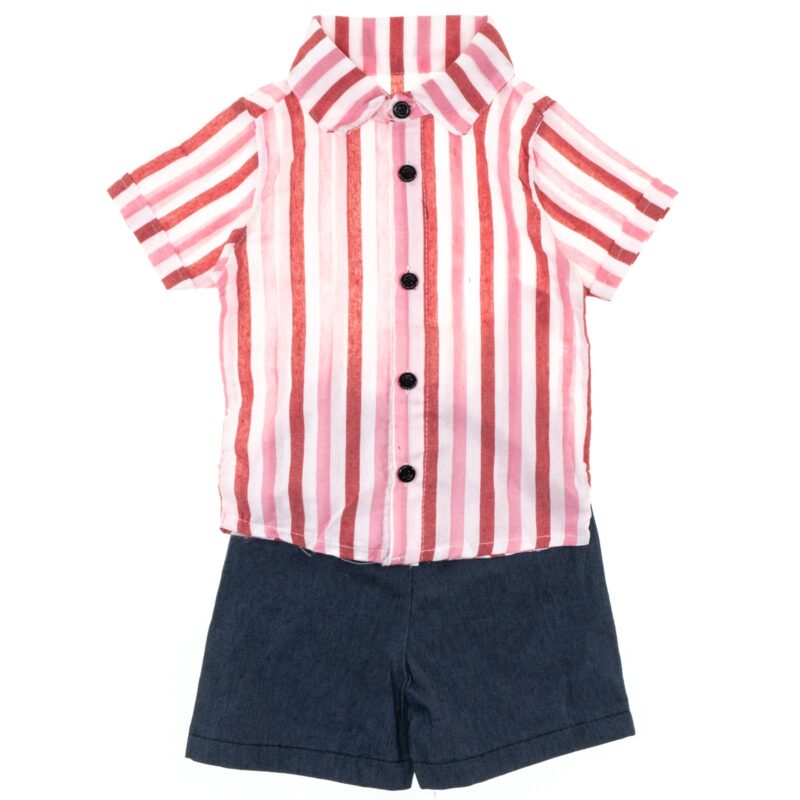 AZ σετάκι «Double Pink Stripes»