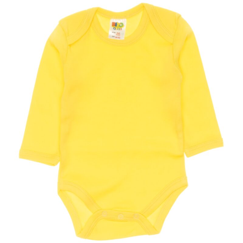 Biyo Kids μακρυμάνικο κορμάκι «Just Yellow»