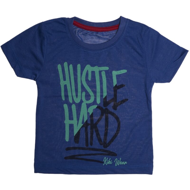 Kiki Boo κοντομάνικη μπλούζα με τύπωμα «Blue Hustle»