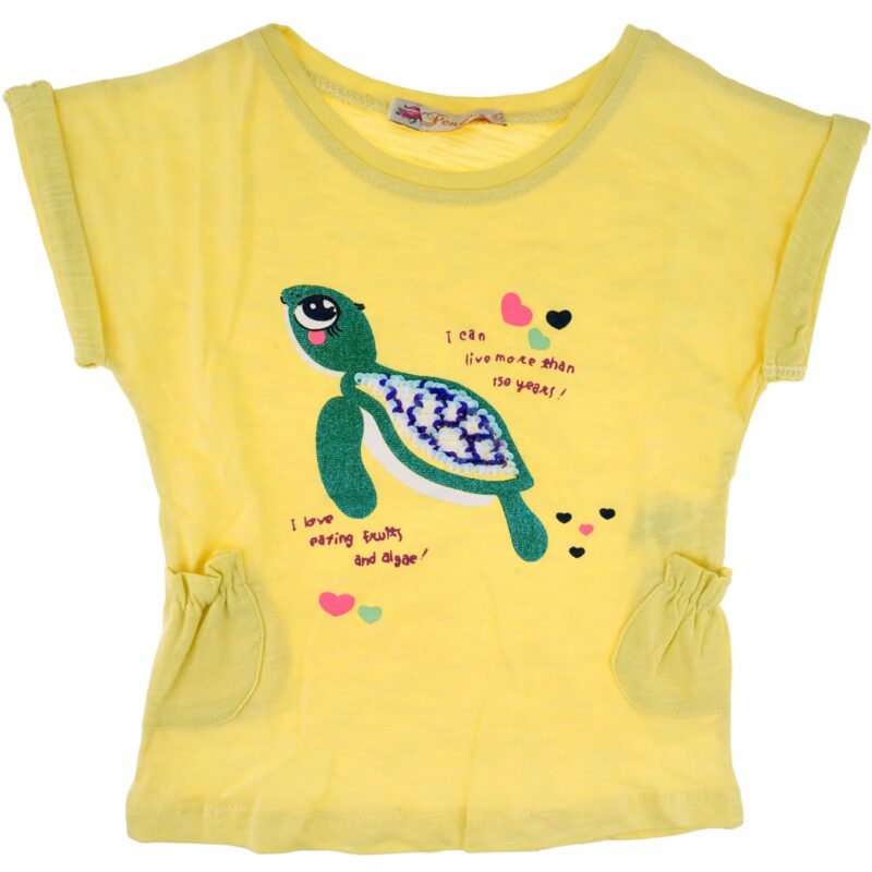 Pengim παιδική κοντομάνικη μπλούζα «Baby Turtle»