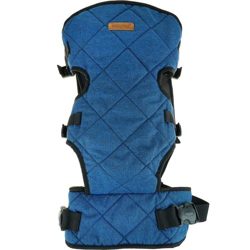 Babymol ανατομικός μάρσιππος μεταφοράς μωρού 3m-24m (4-12 κιλά) «Blue Kangaroo»