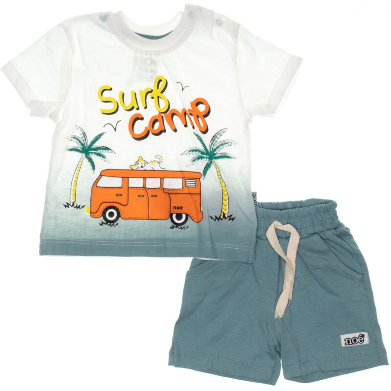 Noe σετ μπλούζα με σορτσάκι «Surf Camp»