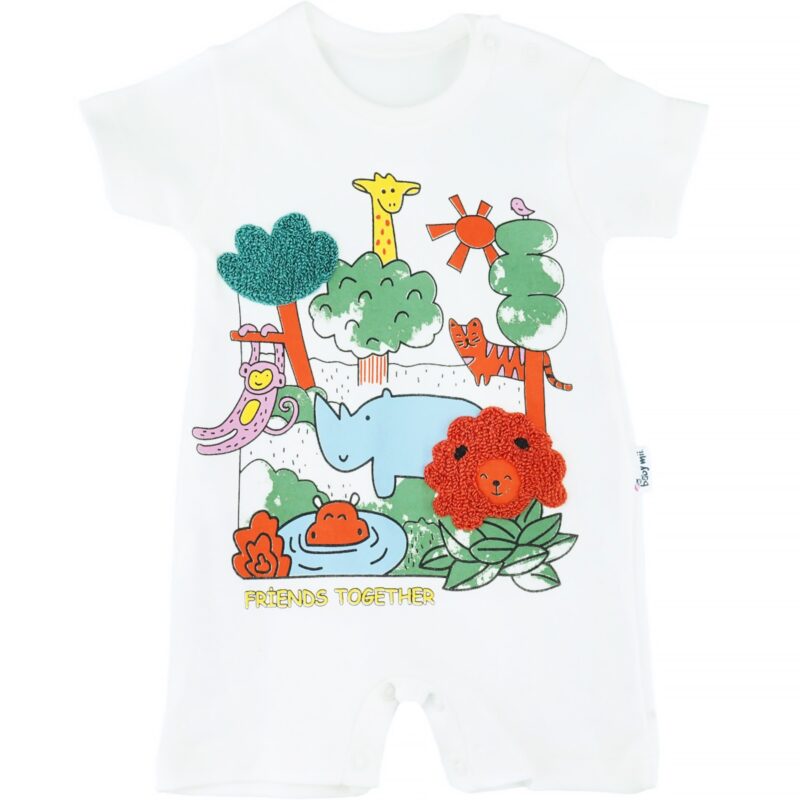 Baby Mii βρεφικό φορμάκι «Jungle Friends»