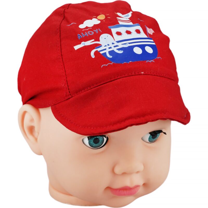Georgia Accessories καπέλο jockey «Red Ahoy»