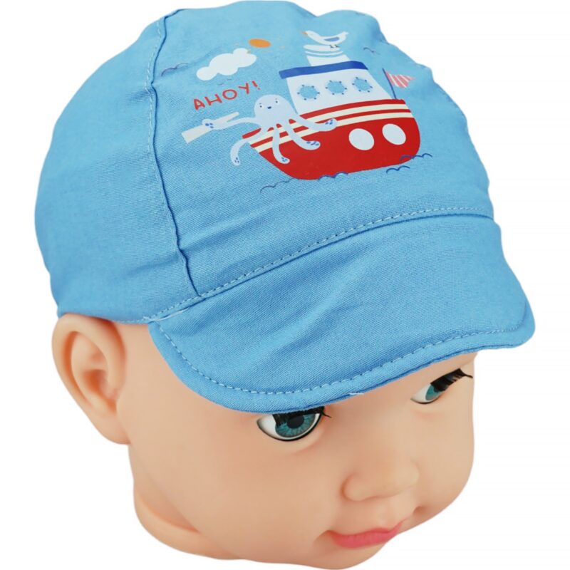 Georgia Accessories καπέλο jockey «Blue Ahoy»