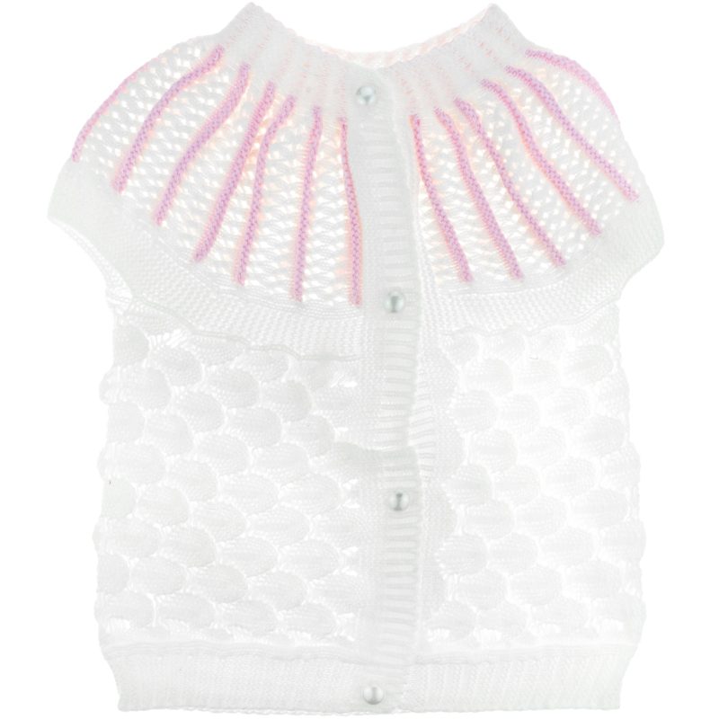 AZ πλεκτό γιλεκάκι «Pink Gilet»