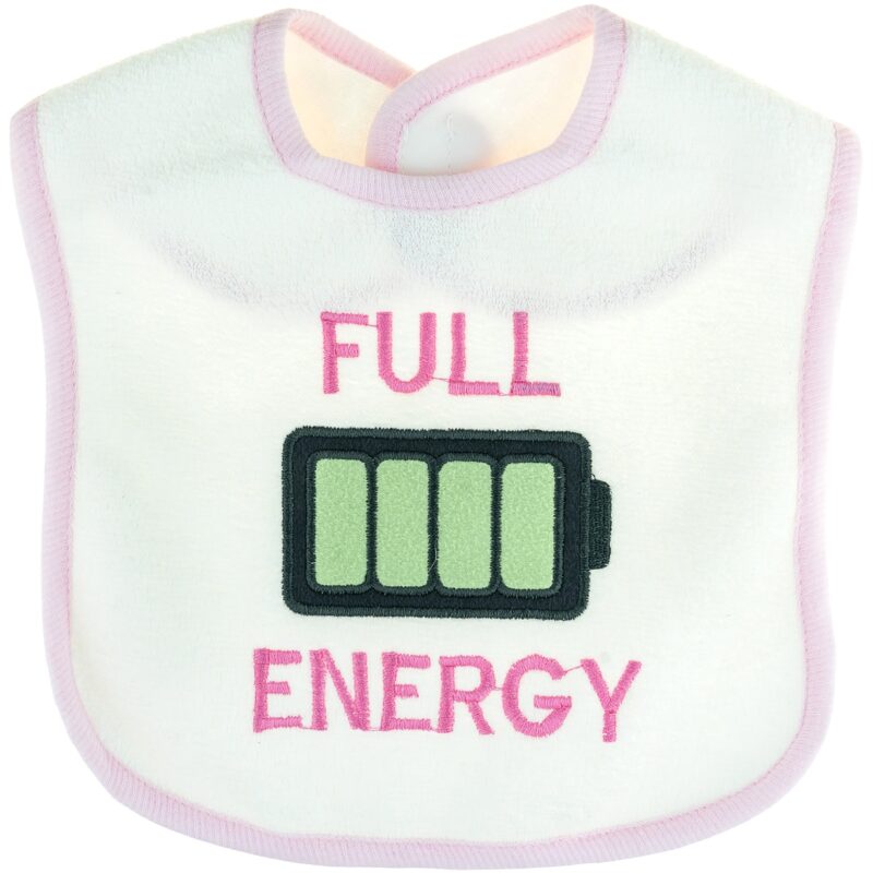 Baby Tone σαλιάρα φαγητού «Pink Full Energy»