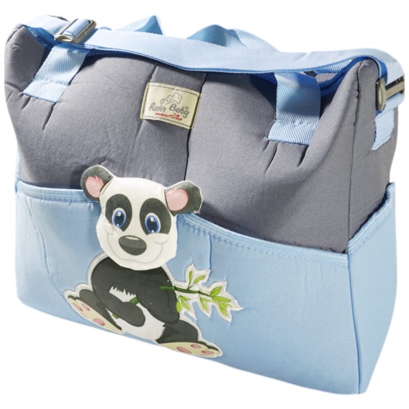 Rain Baby βρεφική τσάντα ώμου «Baby Panda» (0,38 m x 0,15 m x 0,32 m)