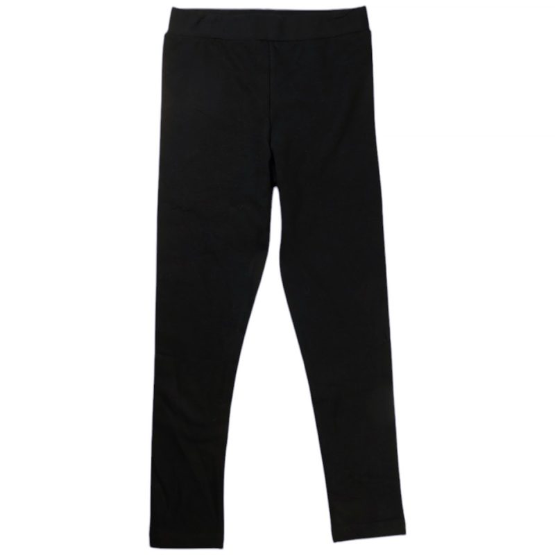 Timi Kids κολάν με χνούδι «Just Black»