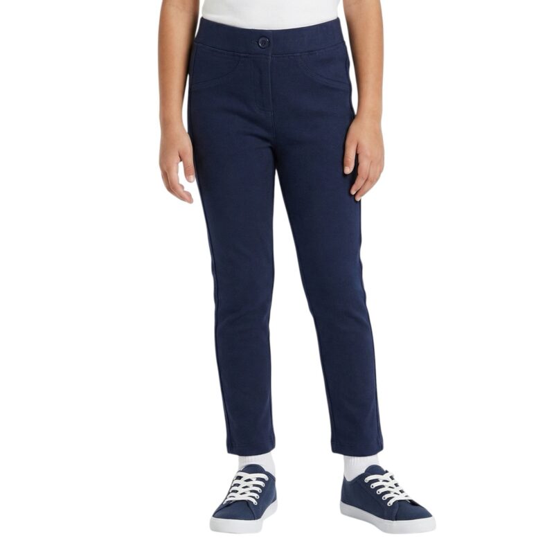 Timi Kids κολάν με χνούδι «So Vibrant in Blue»