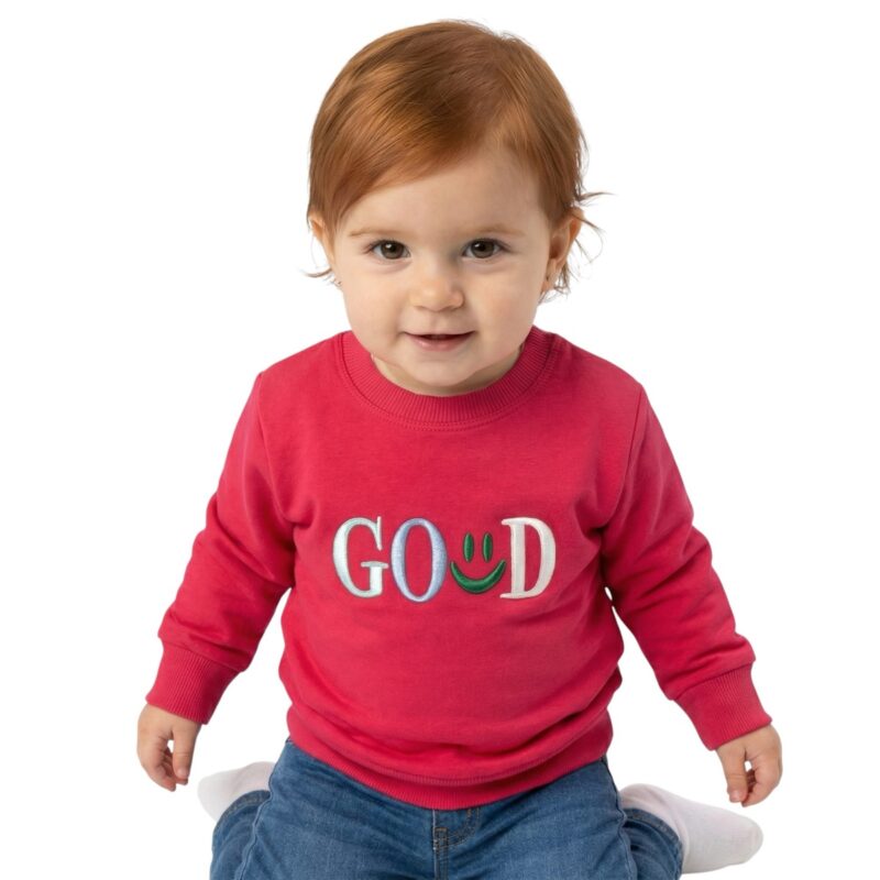 First Kids λεπτό φούτερ «Good Fuchsia»