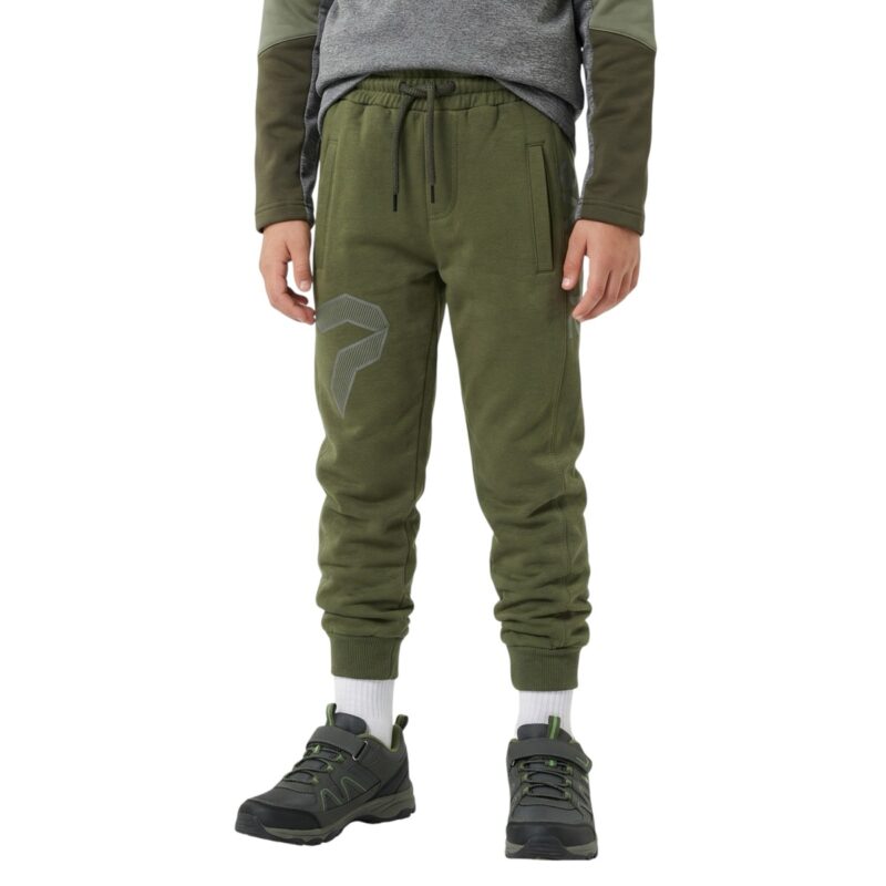 Poyraz Kids παντελόνι φόρμας από λεπτό ύφασμα «Terrain Green Active»