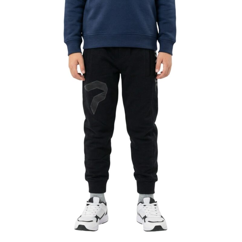 Poyraz Kids παντελόνι φόρμας από λεπτό ύφασμα «Terrain Black Active»