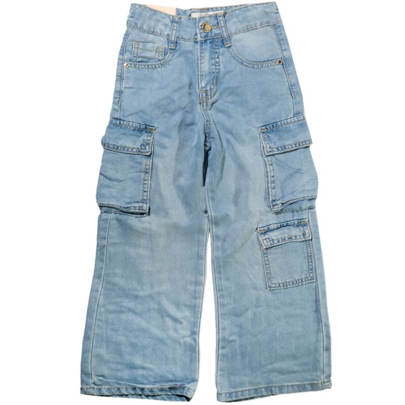 Yes! Do Kids λεπτό τζιν παντελόνι cargo «Cool Girl»