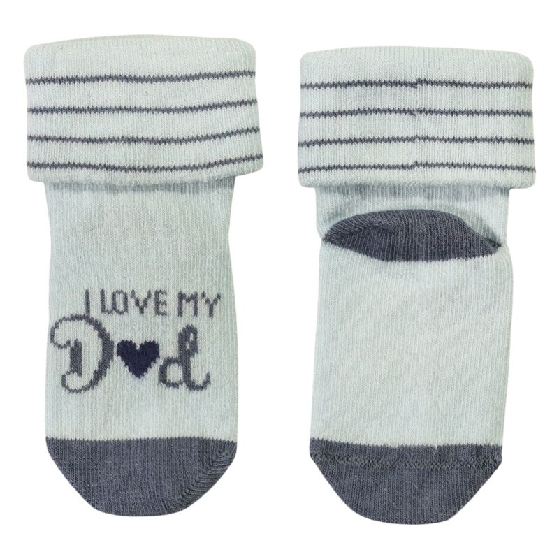 Katamino Baby βρεφικές καλτσούλες «I Love My Dad in Blue»
