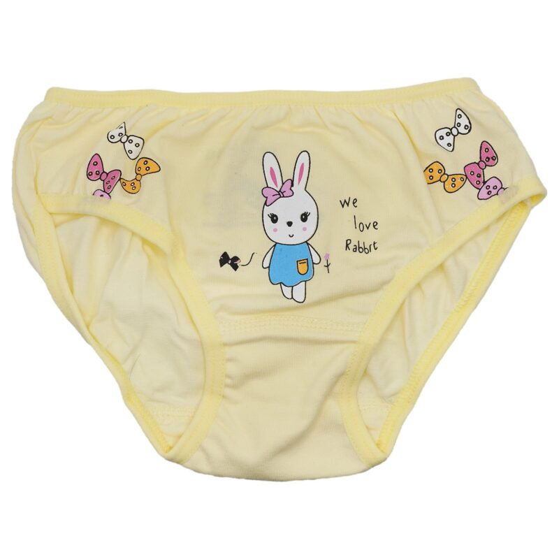 Defne βρακάκι «We Love Rabbit in Yellow»