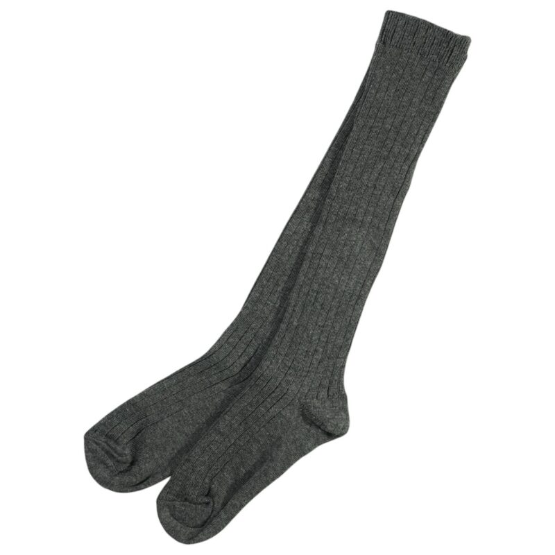 Defne μακριές κάλτσες Knee High «Dark Grey Elongated»