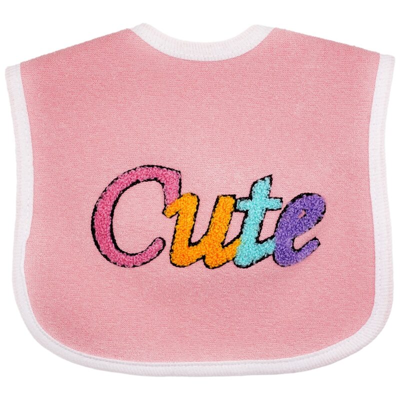 Baby Tone αδιάβροχη σαλιάρα φαγητού «Cute»