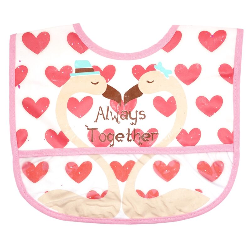 Baby Tone αδιάβροχη σαλιάρα φαγητού «Always Together»