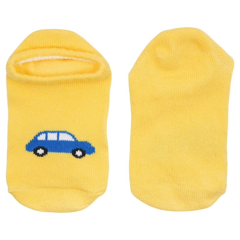 Olay Socks κοντές κάλτσες «Yellow Car»