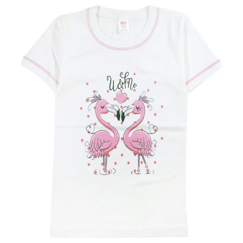 Biyo Kids φανελάκι με στάμπα «U & Me»