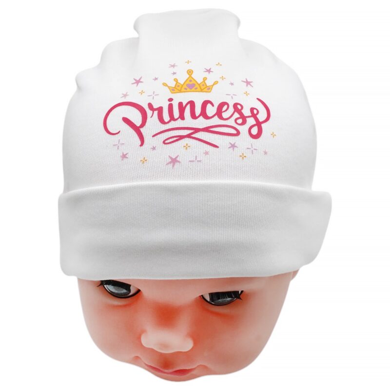 Defne σκουφάκι νεογνού «Ecru Princess»